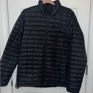 Black Northface puffer jacket